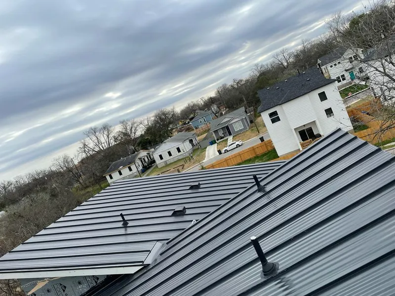 Standing seam metal roof panels with vents for Skylight Repair in Haiku-Pauwela